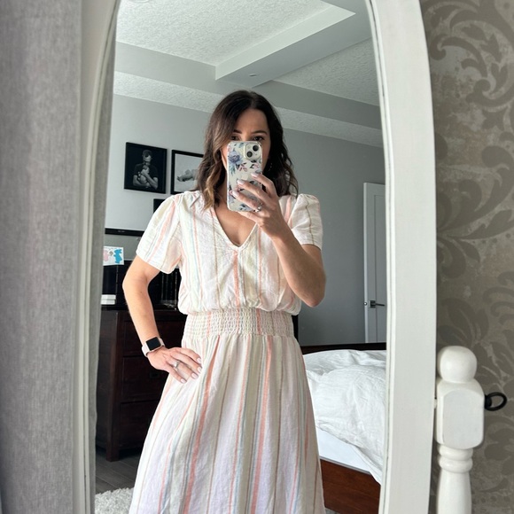 Fully lined linen dress - Picture 7 of 7